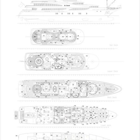 st David yacht layout
