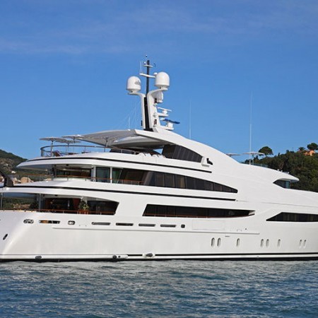 back view of St David yacht