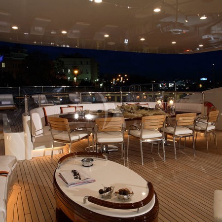 spacious deck areas