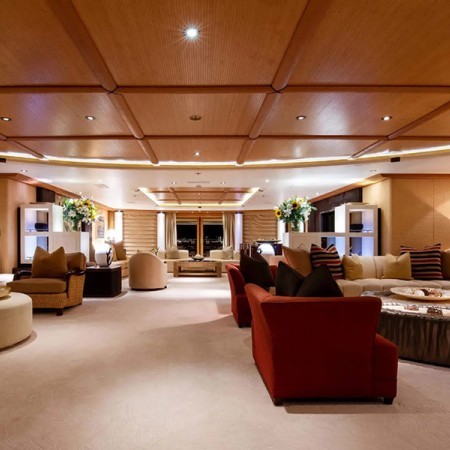 Sunrays superyacht interior