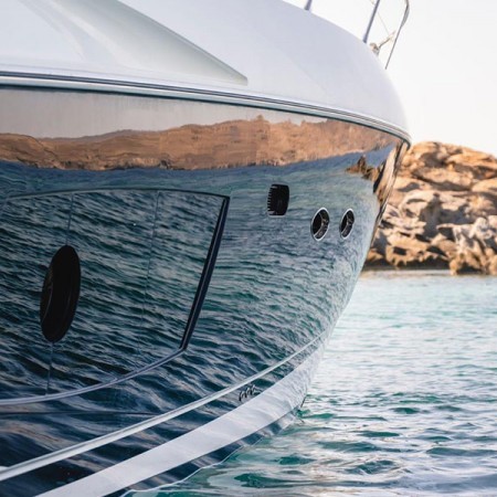 Sunseeker yacht charter Mykonos