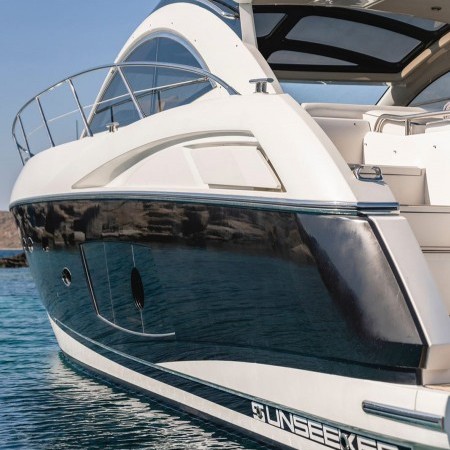 Sunseeker yacht charter Mykonos