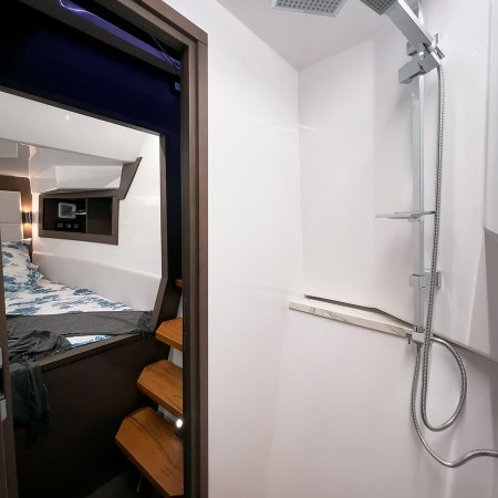 Tesoro 41 Catamaran for rent in Mykonos