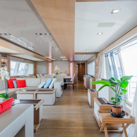 Thalyssa yacht interior