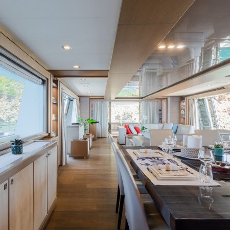 Thalyssa yacht interior