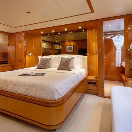 The Bird yacht VIP cabin