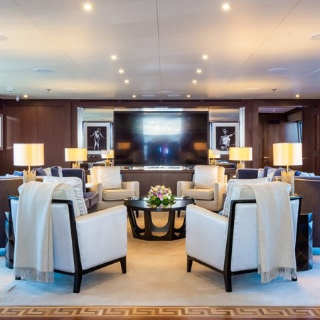 The Wellesley yacht interior