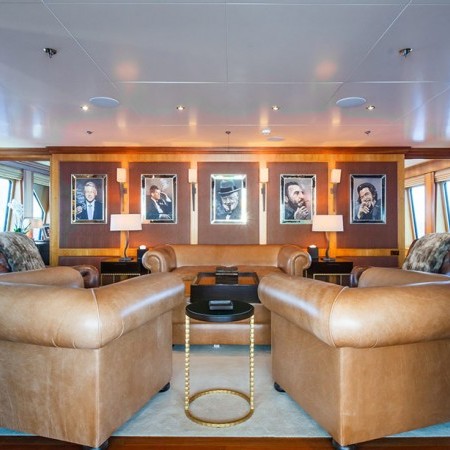 The Wellesley yacht interior