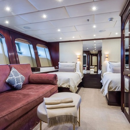 cabin for 2 charter guests on Wellesley