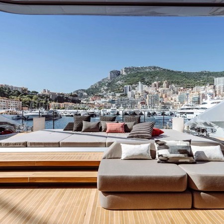 deck lounge at This Is It Superyacht