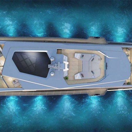 aerial photo of This Is It luxury yacht