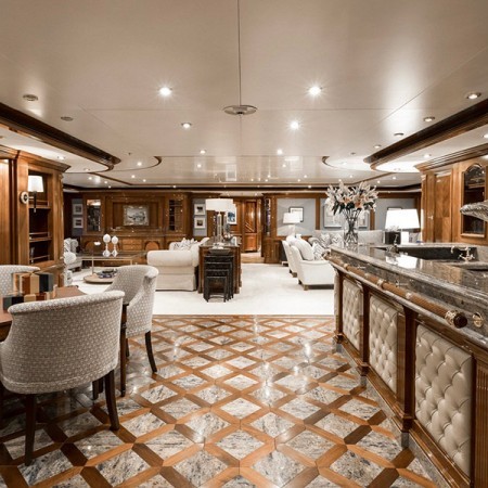 Titania yacht interior