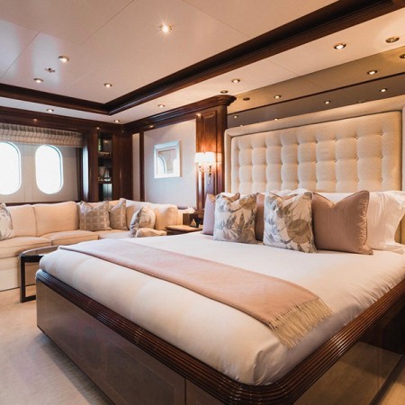 Titania yacht VIP cabin