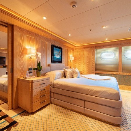 Trident superyacht cabin