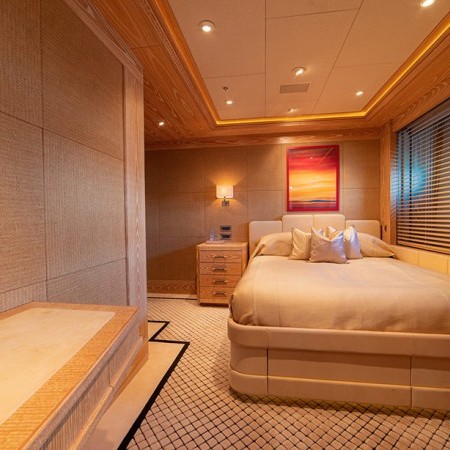 Trident superyacht cabin