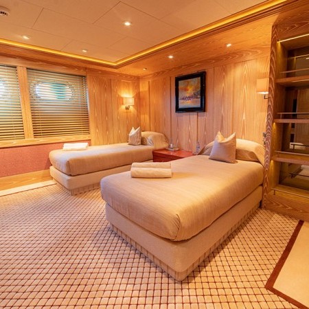 Trident superyacht cabin