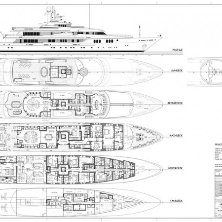 trident superyacht layout