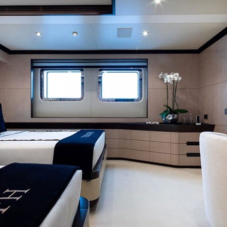 Triumph yacht charter cabin 