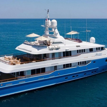 55m Turquoise superyacht charter