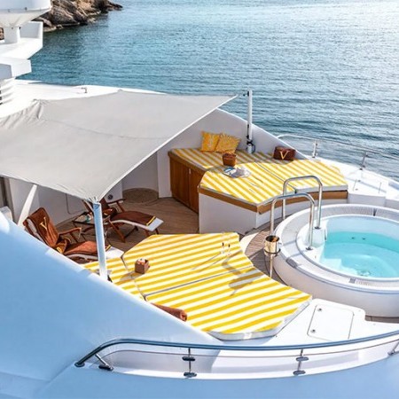 Vera Yacht charter with Jacuzzi