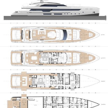 VERTIGE superyacht layout