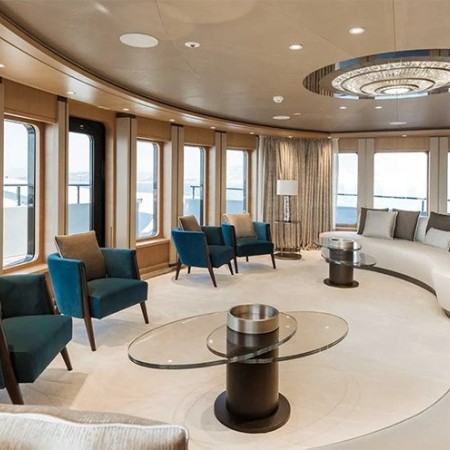 Victorious yacht interior