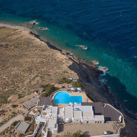 Villa Titania aerial view