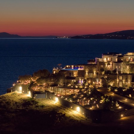 Villa Titania aerial view