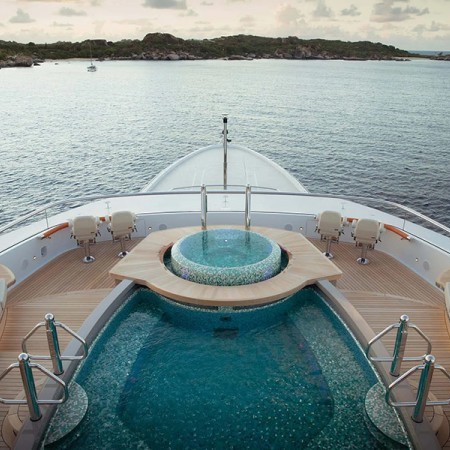 Whisper yacht swimming pool