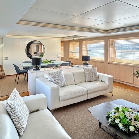 White Knight Yacht interior