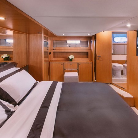 one of the vessel's cabins