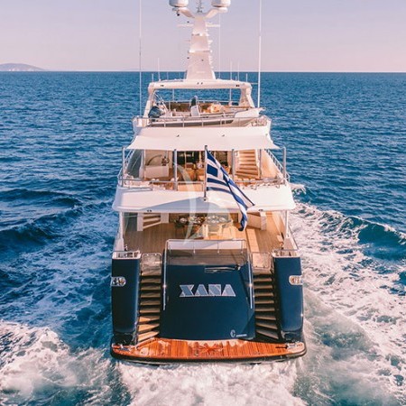 superyacht charter Xana