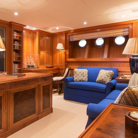 Xasteria sailing yacht interior