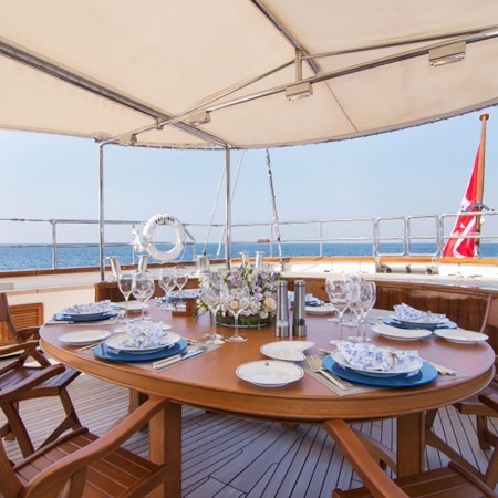 Xasteria sailing yacht deck