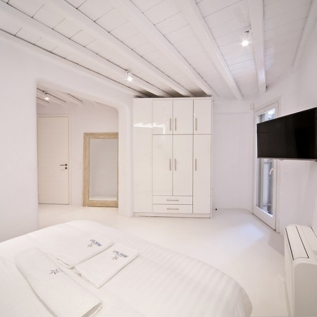 white double bedroom