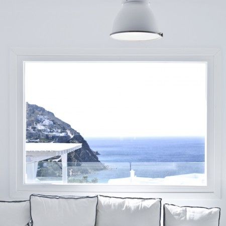 glass window living room