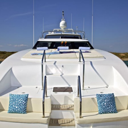 yacht sun loungers
