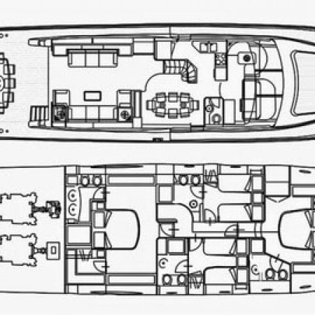 Freedom yacht layout