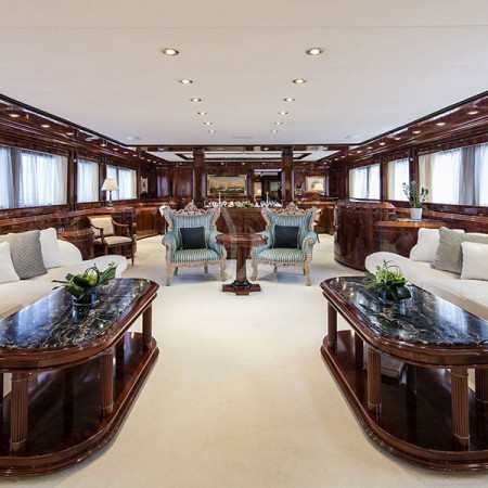 jaan yacht charter living area