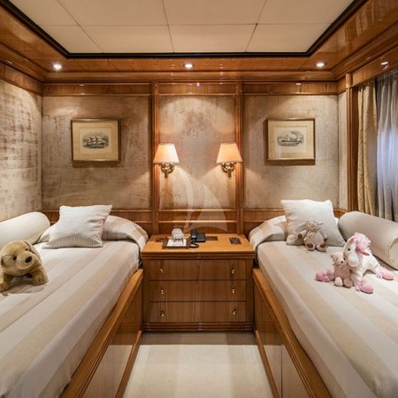 jaan yacht charter cabin