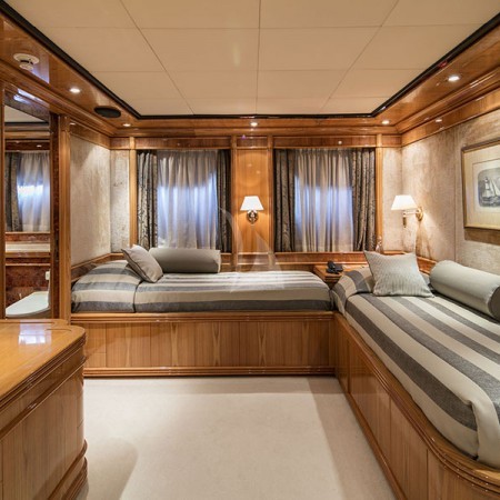 jaan yacht charter cabin