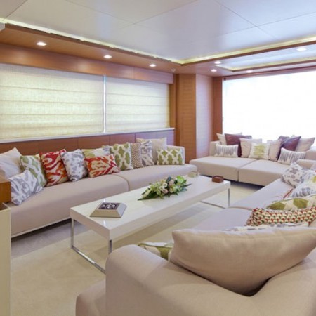 kintaro yacht living area