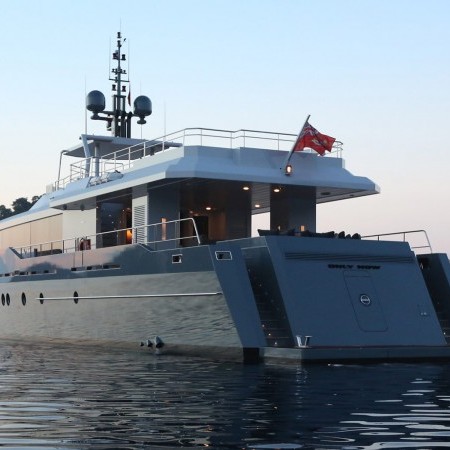 Only Now superyacht stern