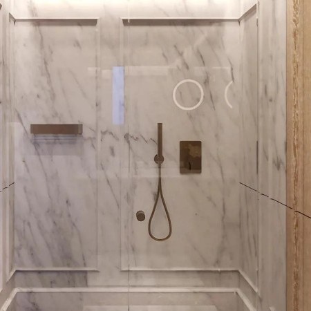 luxurious shower