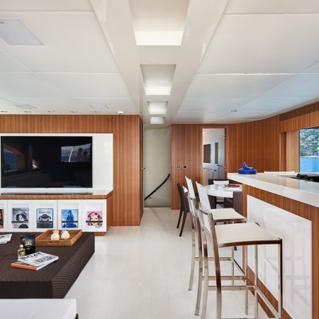 Sea Shell superyacht interior