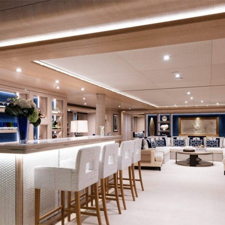 Starburst IV superyacht dining area