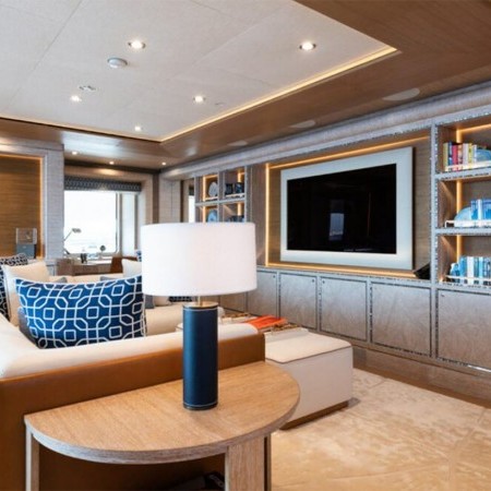 Starburst IV yacht interior