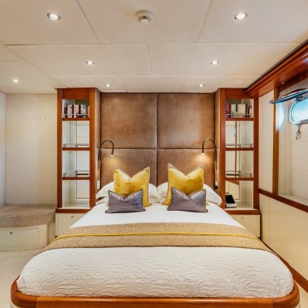 cabin on Zulu superyacht