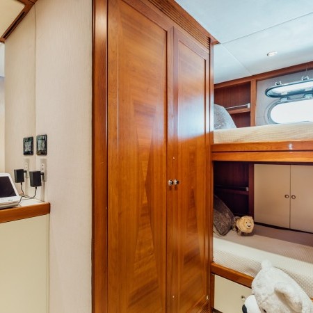 cabin on Zulu superyacht