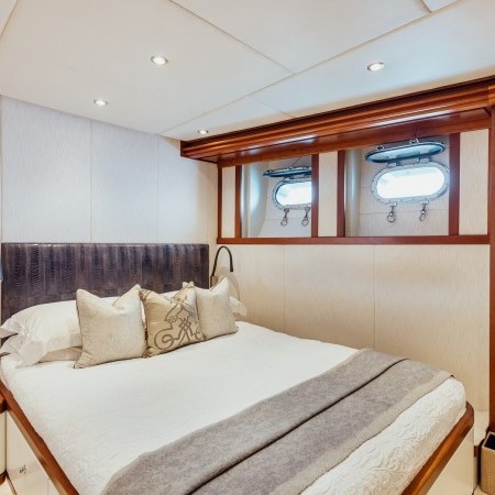 cabin on Zulu superyacht